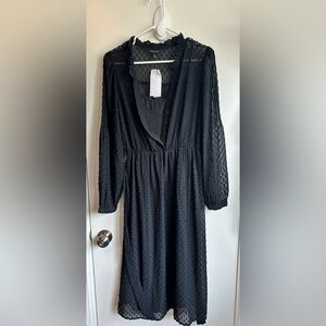 Banana Republic Swiss Dot Dress